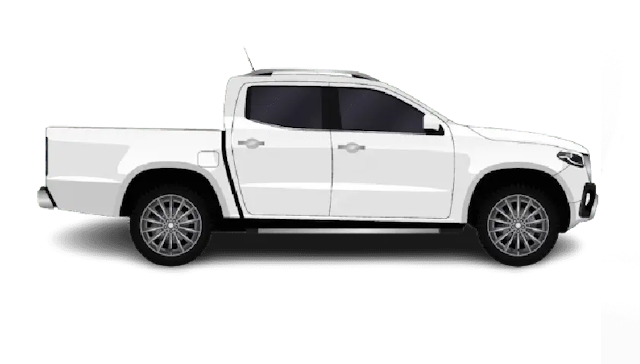Tashus Pickup truck for car rental